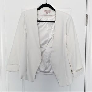 Philosophy Off-White Open Blazer
